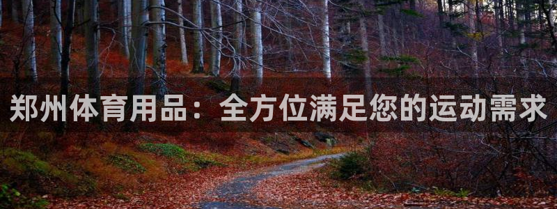 欧陆娱乐登陆官网：郑州体育用品：全方位满足您的运动需