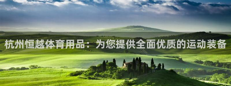 欧陆娱乐公司产品介绍怎么写：杭州恒越体育用品：为您提