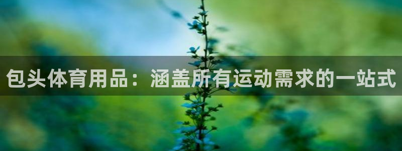 欧陆娱乐合法吗：包头体育用品：涵盖所有运动需求的一站