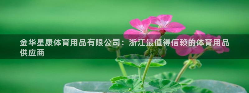 欧陆娱乐平台登陆地址：金华星康体育用品有限公司：浙江