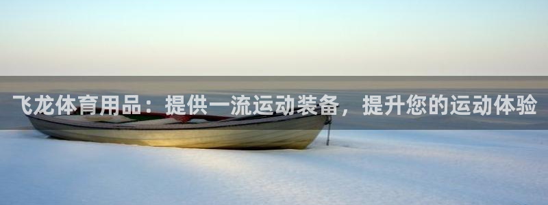 欧陆娱乐登录平台官网：飞龙体育用品：提供一流运动装备
