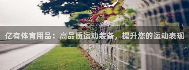欧陆娱乐登录平台官网：亿有体育用品：高品质运动装备，