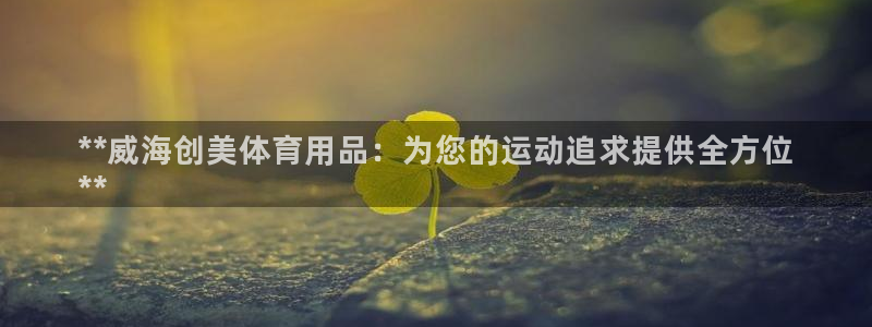欧陆娱乐平台登陆地址在哪看：**威海创美体育用品：为