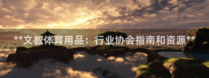 欧陆娱乐群里怎么进：**文教体育用品：行业协会指南和